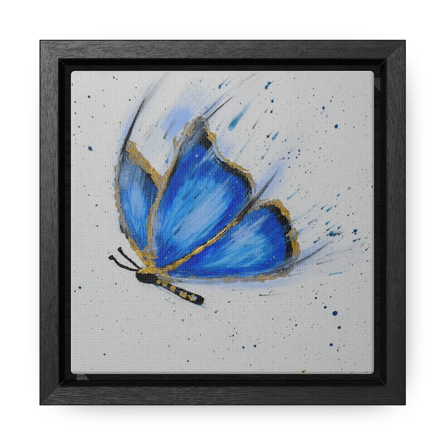 Re-Entry Butterfly Framed Canvas