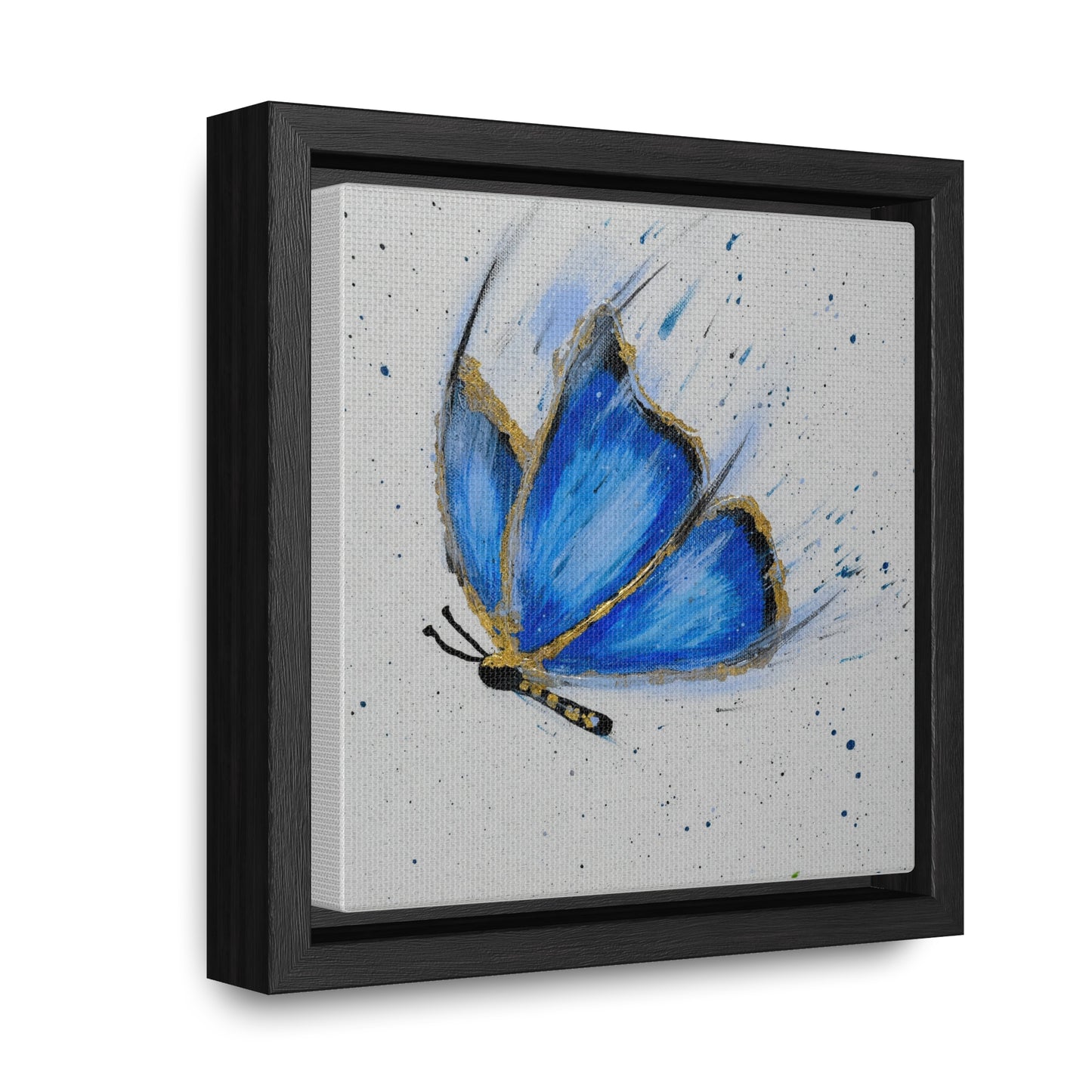 Re-Entry Butterfly Framed Canvas