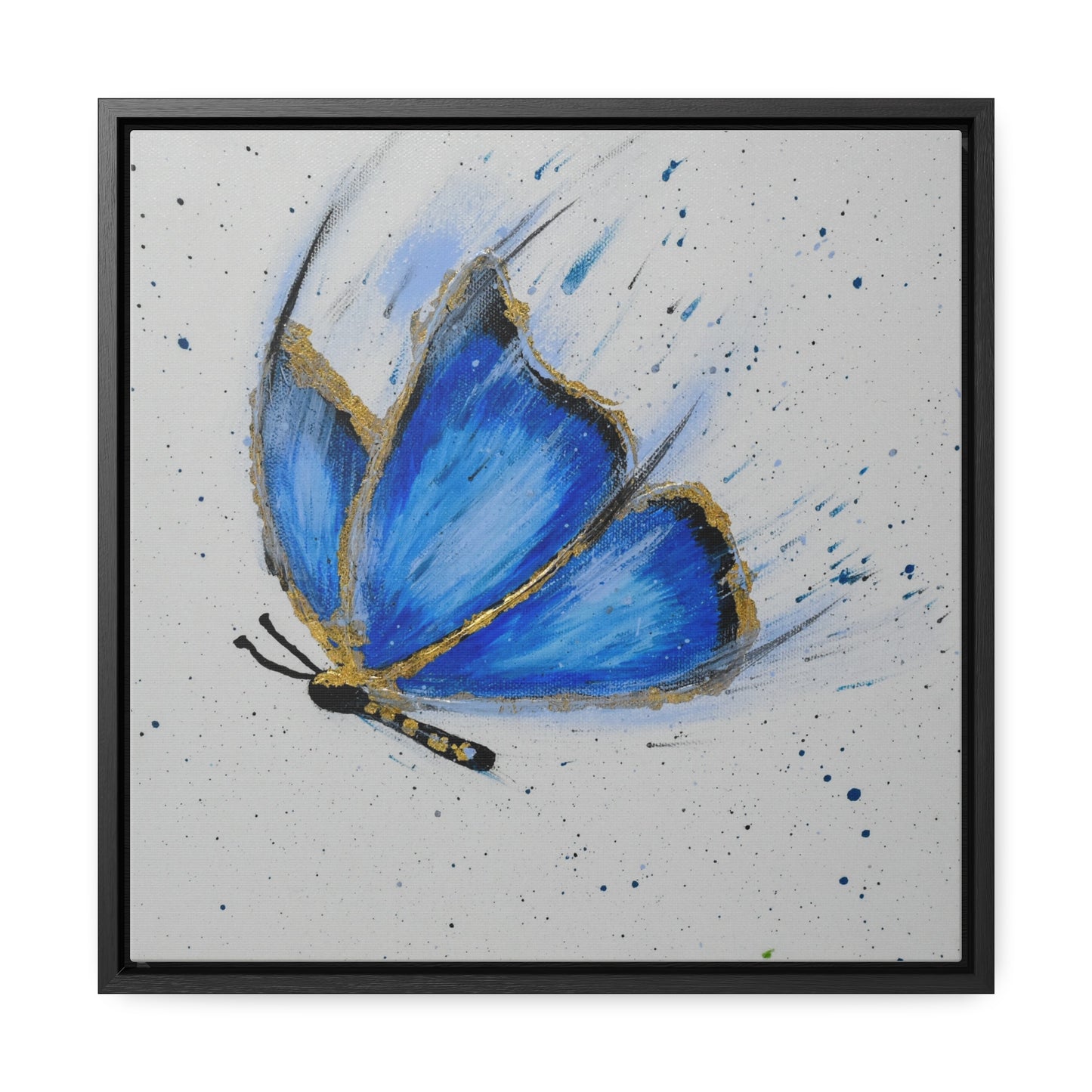 Re-Entry Butterfly Framed Canvas