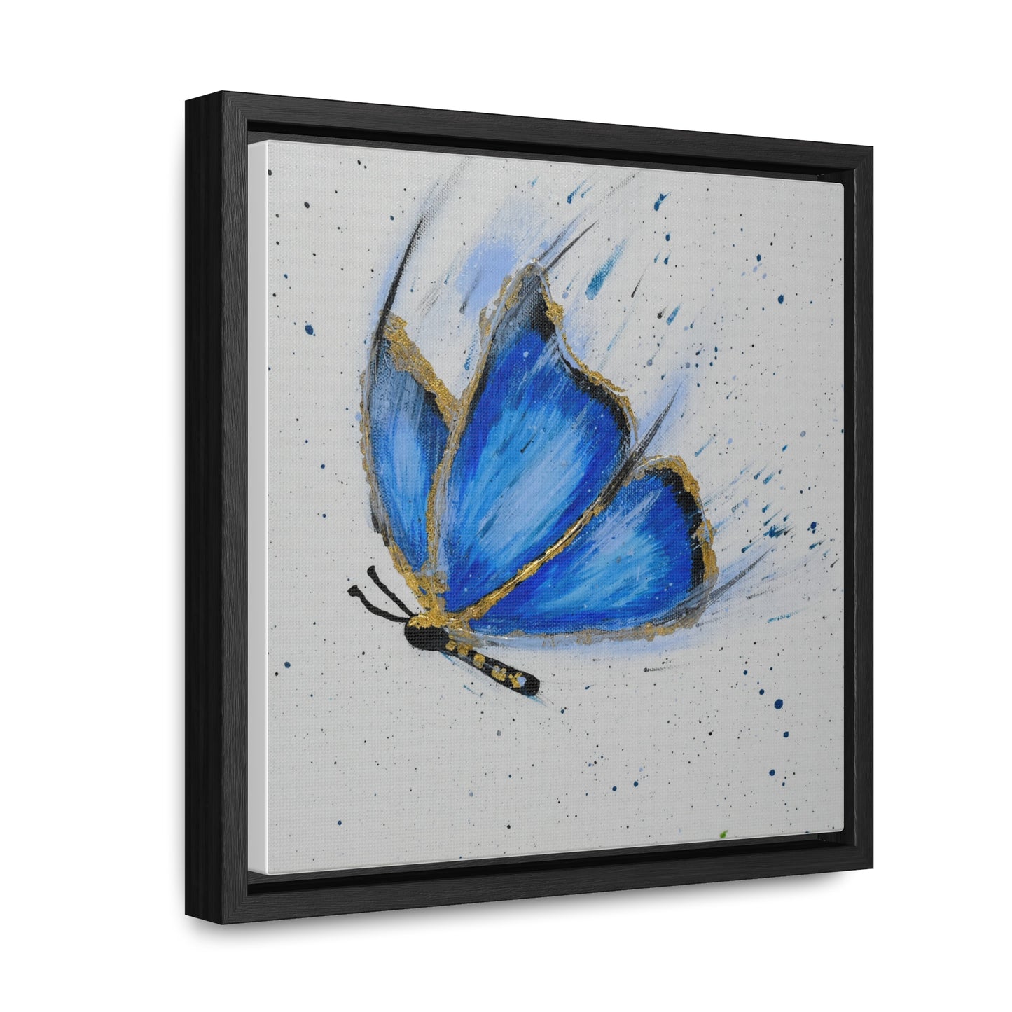 Re-Entry Butterfly Framed Canvas