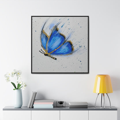 Re-Entry Butterfly Framed Canvas