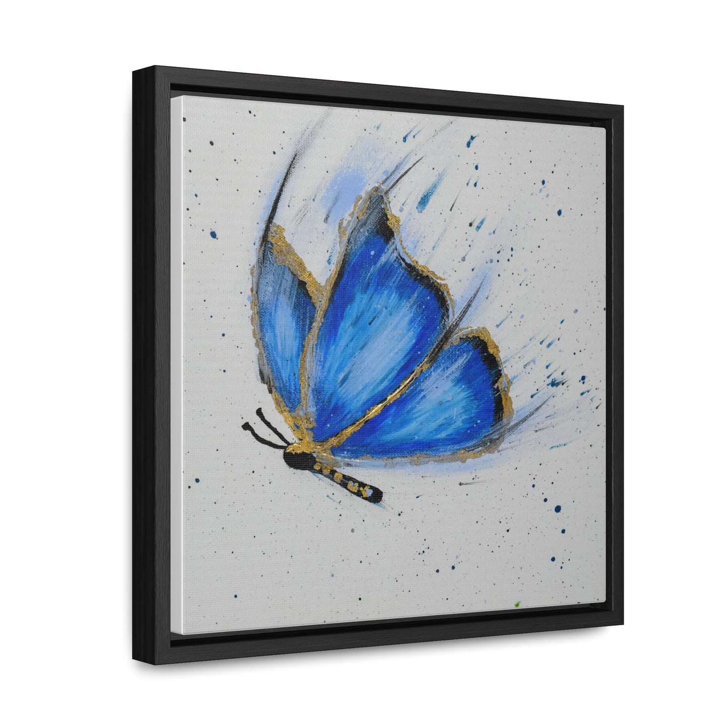 Re-Entry Butterfly Framed Canvas