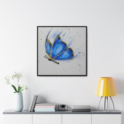 Re-Entry Butterfly Framed Canvas