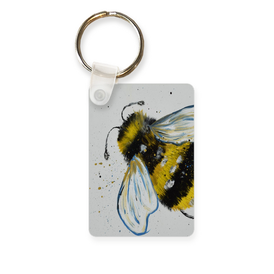 Bee-Loved Key Chain