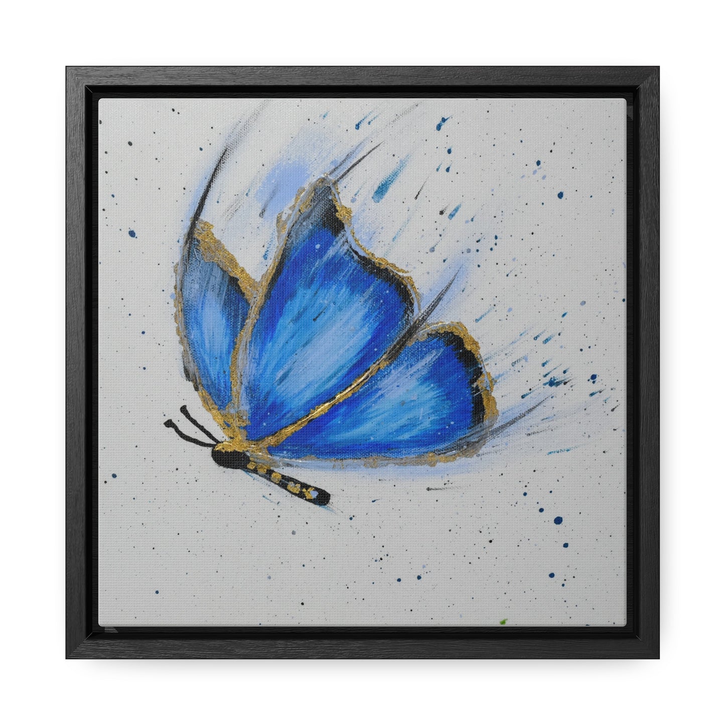 Re-Entry Butterfly Framed Canvas