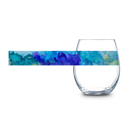 Enchanted Oasis Stemless Wine Glass